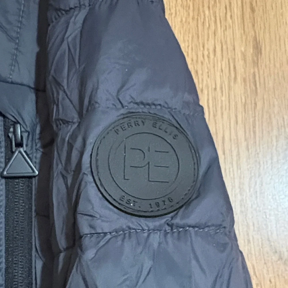 Perry Ellis Charcoal Puffer Jacket